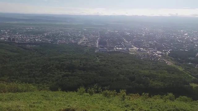 Южно-Сахалинск, вид с лысой горы 13 июня 2021 года смотреть онлайн