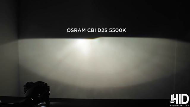 OSRAM CBI D2S 5500K Vs. OSRAM CBI D2S 6000K 66240CBI
