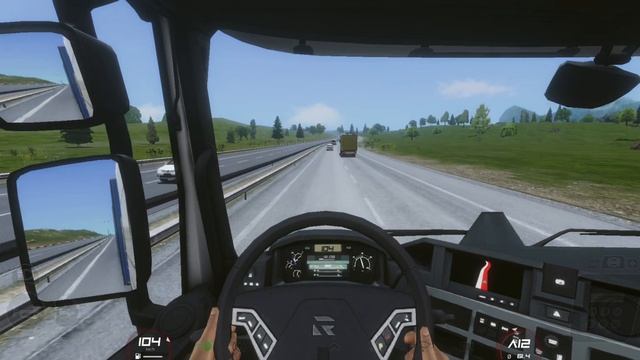 TRUCKERS OF EUROPE 3 RENAULT T RANGE EVOLUTİON GAMEPLAY смотреть онлайн