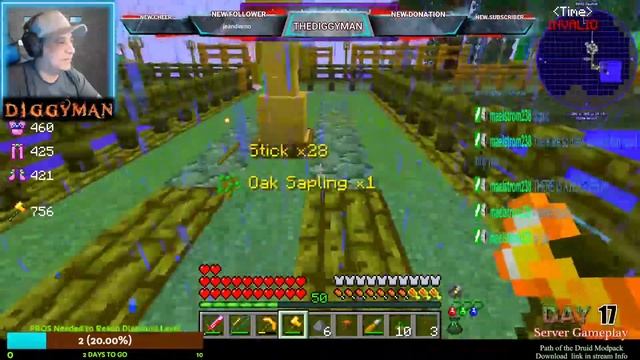 Path of the Druid Modpack | Test Flight | Server Edition | Minecraft Modded Survival | DAY 17 смотреть онлайн