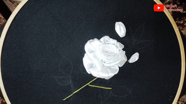 Sulam Pita Bunga Mawar Cantik