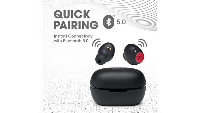 JBL C115 TWS, True Wireless Earbuds with Mic, Jumbo 21 Hours Playtime with Quick Charge, True Bass, смотреть онлайн