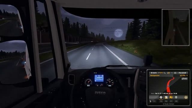Euro Truck Simulator 2 l GTX680 смотреть онлайн
