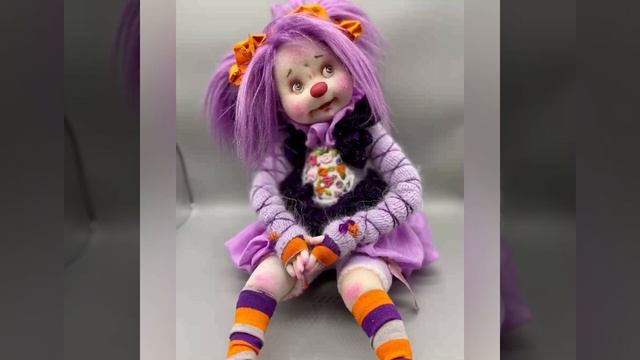 Кукла ручной работы.