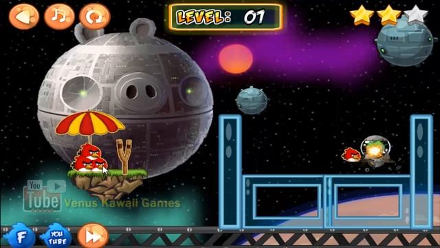 Angry Birds Space Alien War | Best Games VK смотреть онлайн