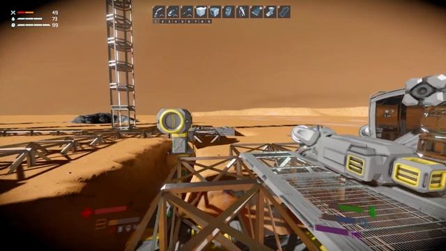 Первый буровик Hard #4 Прохождение Space Engineers смотреть онлайн