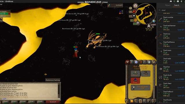 OSRS 2020 - Lava Dragons 400k Gp/hr W/ Salamanders!
