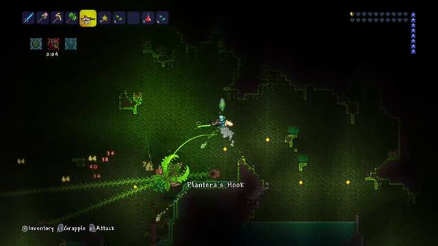 Terraria Plantera no buff potions смотреть онлайн