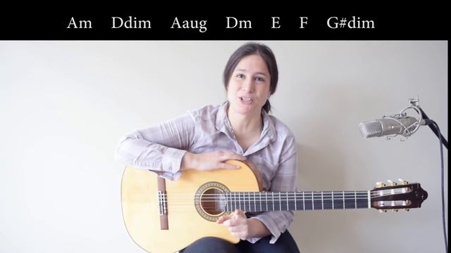 Analyzing the Spanish guitar chord progression: Am, G, F, E смотреть онлайн
