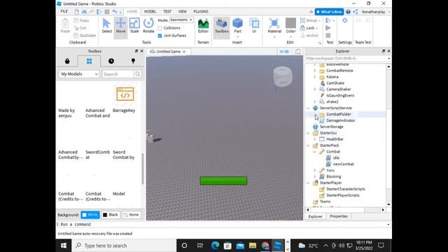 Roblox Studio - r6 combat - tutorial смотреть онлайн