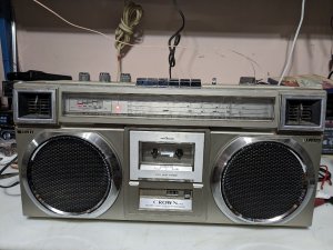 Кассетный бумбокс Crown CSC-935F AM-FM SW.-ЯПОНИЯ-1979-год