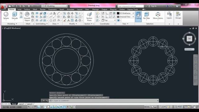 |TUTORIAL| - ¦AUTOCAD 2013 3D-BEARING BASIC смотреть онлайн