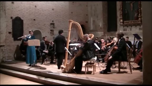 Concerto for Flute and Harp K299 (Mozart)-I. Allegro - Giuliano Marco Mattioli смотреть онлайн