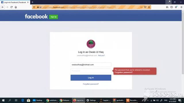 Python Selenium Tutorial - Automating Login to Facebook - Part - 5 смотреть онлайн