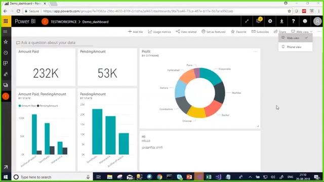 Power BI Mobile Dashboard Creation | Power BI Training |Power BI Certification | Power BI Guru смотреть онлайн