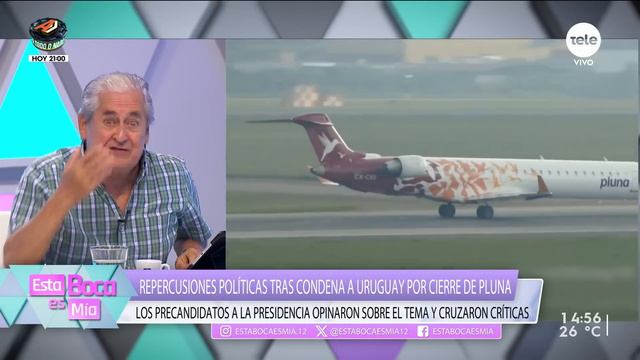 Repercusiones políticas tras condena a Uruguay por cierre de Pluna смотреть онлайн