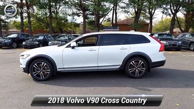 Certified 2018 Volvo V90 Cross Country T5 AWD, Lawrenceville, NJ SP0106 смотреть онлайн