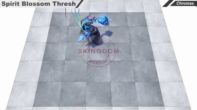 Spirit Blossom Thresh Sapphire Chroma - League Of Legends смотреть онлайн