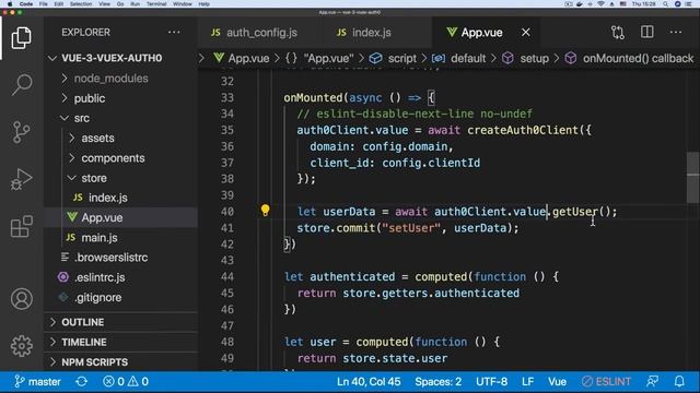 Authenticating Vue 3 Apps with Auth0 смотреть онлайн