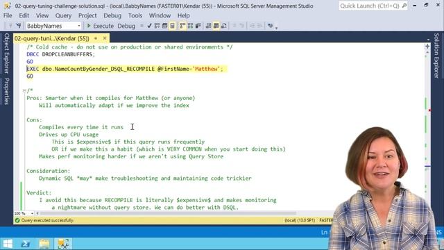 Dynamic SQL смотреть онлайн