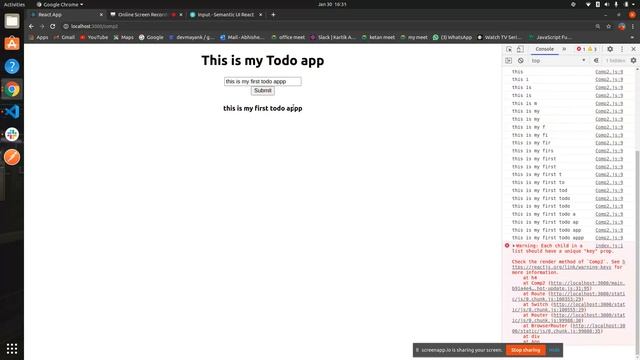 Todo App in React js Using firebase | firebase | react js смотреть онлайн