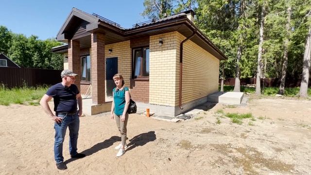 Одноэтажный дом 64 м² и проблемы при его строительстве \ проект и планировка смотреть онлайн