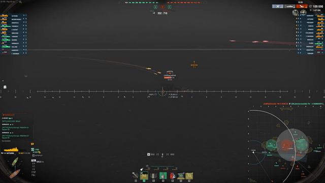Satsuma Spawn Push With Cross Map Dev Strikes - World of Warships 2022.04.15 смотреть онлайн