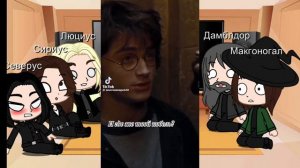 Реакция персонажей из гарри поттера на Северуса и Т/и. 3 часть)