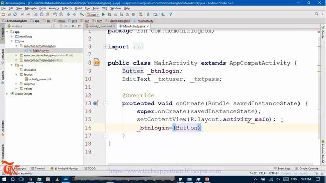 How to Display Alert Dialog in Android? [With Source Code] смотреть онлайн
