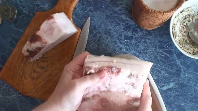 Рецепт: Сало по-белоруски и Хлеб подсолнечный смотреть онлайн