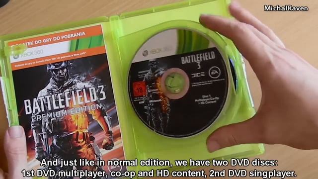 Battlefield 3 Premium Edition Xbox 360 - Unboxing PL/ENG смотреть онлайн