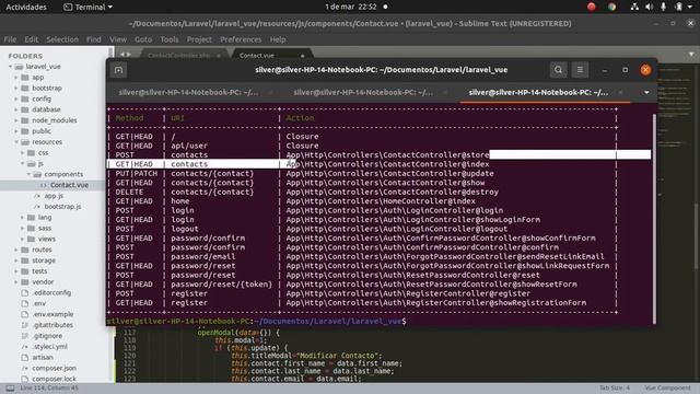 Laravel 8, Vue.Js, MySql, Bootstrap, CRUD Agenda de Contactos, Crear y Editar Contactos. COD GRATIS смотреть онлайн