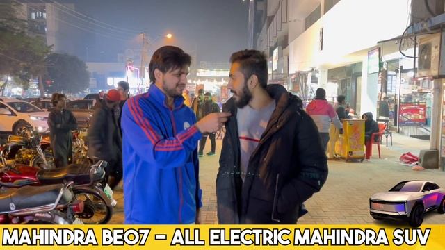 Mahindra BE 07 Electric SUV | Cyber Truck of India | Pakistani Public Reaction смотреть онлайн