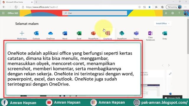 Pengenalan Fitur dan Manfaat MICROSOFT OFFICE 365 || Introducing of MICROSOFT OFFICE 365 смотреть онлайн