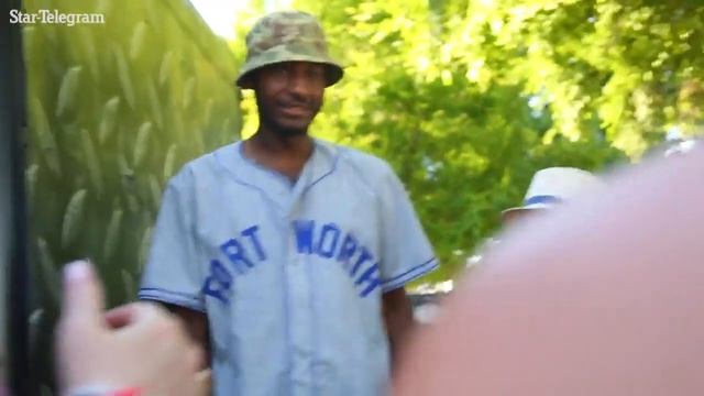 Leon Bridges meets fans at the Dickie's trailer at the Fortress Festival смотреть онлайн