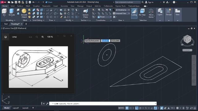Modelado en 3D con AutoCAD 2023: Ejercicio #1 смотреть онлайн