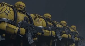 Посвящается Имперским кулакам / Powerwolf - Fist by Fist / Warhammer 40000