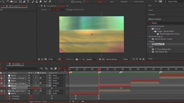 Smooth slide transition / Side scales - After Effects tutorial смотреть онлайн