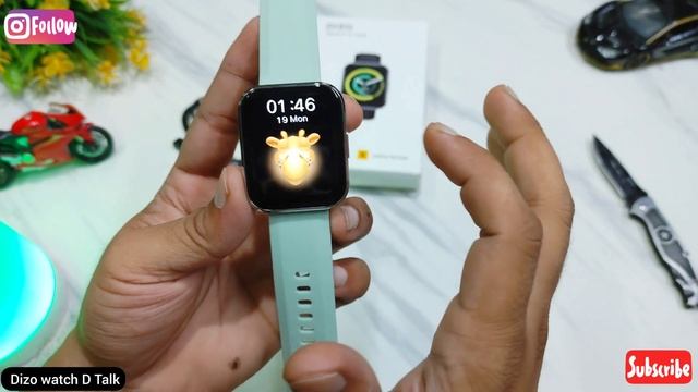 dizo watch d talk (light green)Clear bluetooth calling smartwatch unboxing & review смотреть онлайн