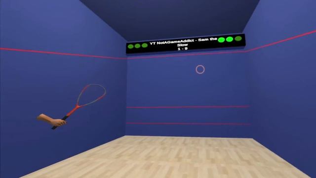VR Squash 2017 Gameplay / HTC Vive / Sam the Slow смотреть онлайн