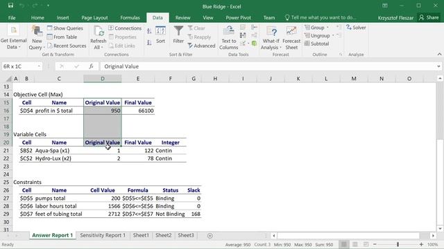 1. Sensitivity Analysis for LP - How to obtain sensitivity report from Excel Solver Add-in смотреть онлайн