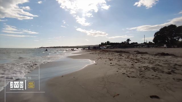 ✔️Walking FORT CLARENCE BEACH Unto Waves And Board Walk Beach In Portmore Jamaica Full Tour 2023 4K смотреть онлайн