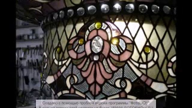 Как сделать витраж Витражная люстра смотреть онлайн