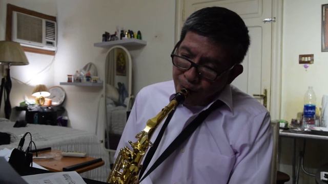 BEAUTY AND THE BEAST - Celine Dion & Peabo Bryson (alto sax cover) смотреть онлайн
