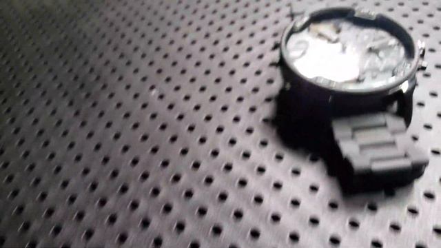 DIESEL DZ7396 MR. DADDY 2.0 Black Watch With Black Link Band