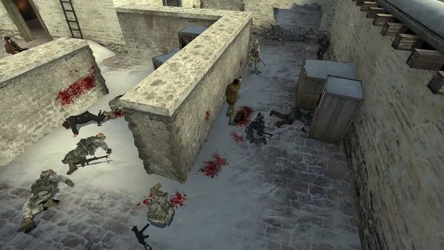 Garry's Mod (Artic)Task Force 141 vs (Winter)Triads смотреть онлайн