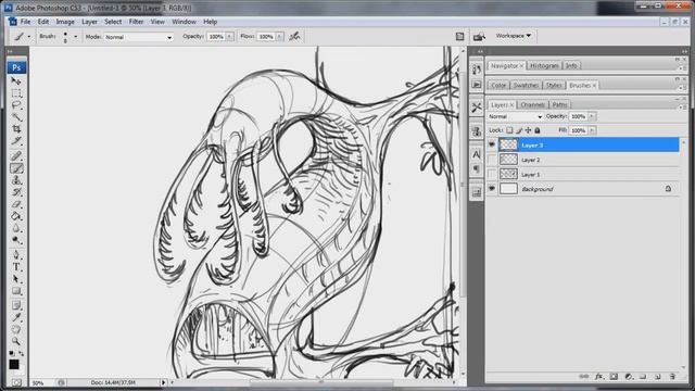 CGMA | Dynamic Sketching I With Peter Han смотреть онлайн