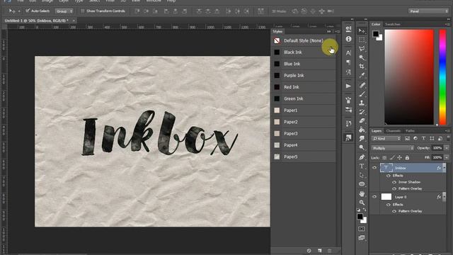 How To Create A Realistic Ink Effect In Photoshop смотреть онлайн