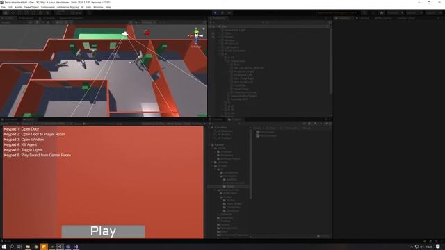 Creating Believable Enemy AI Systems for Stealth Games Technical Demo Made in Unity смотреть онлайн