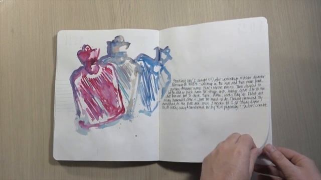 First two weeks worth of sketches after a big trip смотреть онлайн